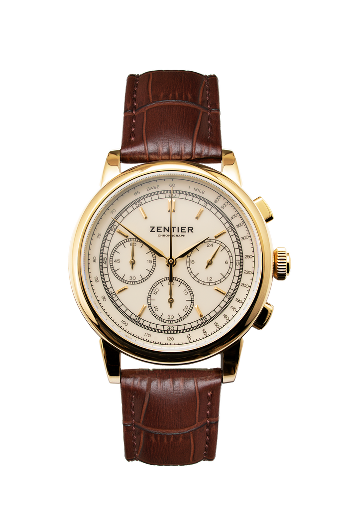 Zentier Chronograph - Vintage White