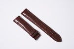 Watch strap - Brown Croc